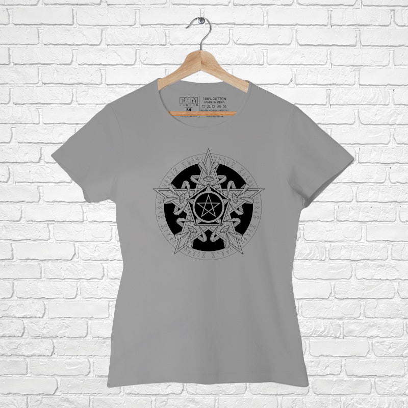 "RISING STAR", Women Half Sleeve T-shirt - FHMax.com