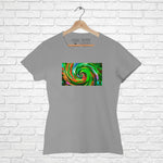 "COLORFUL ILLUSION", Women Half Sleeve T-shirt - FHMax.com