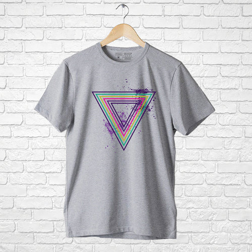 "TRIANGLE", Boyfriend Women T-shirt