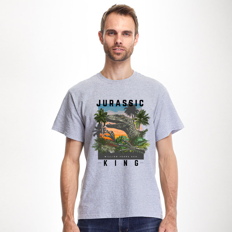 "JURASSIC PARK", Men's Half Sleeve T-shirt - FHMax.com