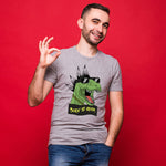 BORN TO ROCK", Men's Half Sleeve T-shirt - FHMax.com