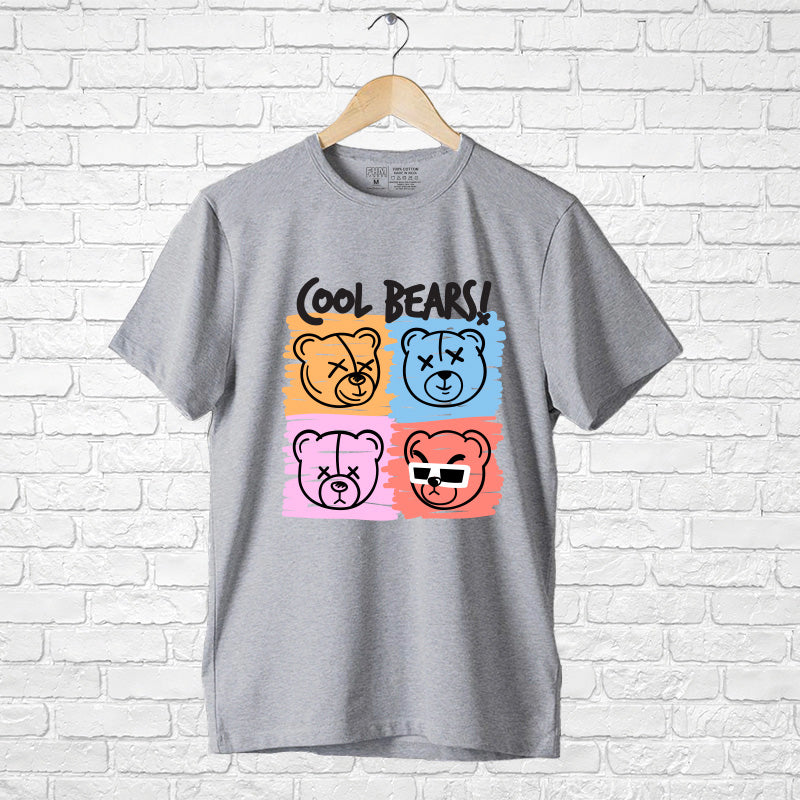 "COOL BEARS", Men's Half Sleeve T-shirt - FHMax.com