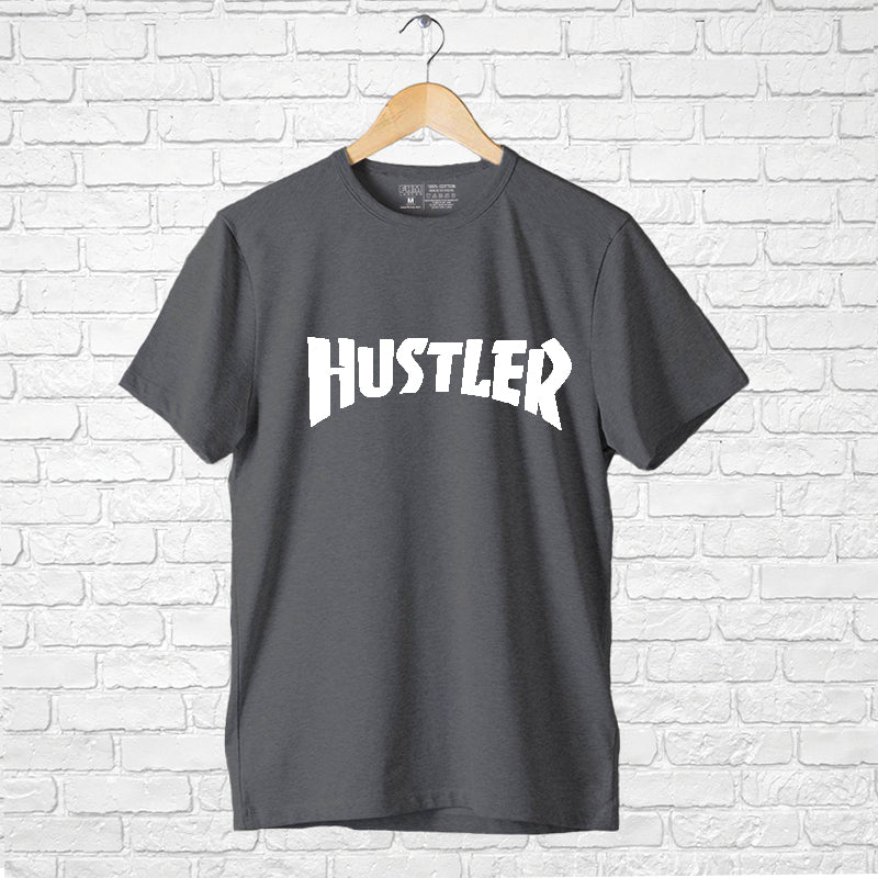 "HUSTLER", Men's Half Sleeve T-shirt - FHMax.com