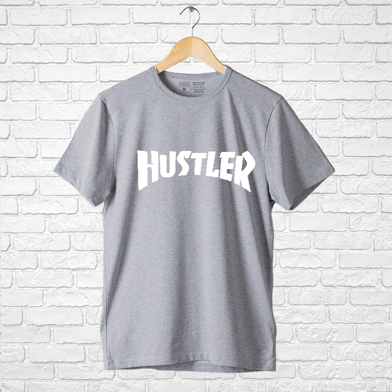 "HUSTLER", Men's Half Sleeve T-shirt - FHMax.com