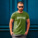 "HUSTLER", Men's Half Sleeve T-shirt - FHMax.com