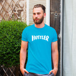 "HUSTLER", Men's Half Sleeve T-shirt - FHMax.com