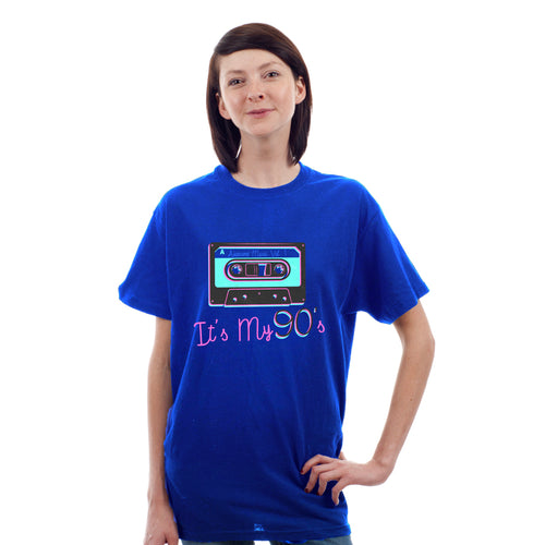 "IT'S MY 90's", Boyfriend Women T-shirt - FHMax.com