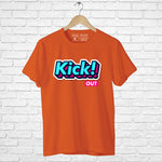 "KICK! OUT", Men's Half Sleeve T-shirt - FHMax.com