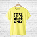 "KIND VIBES ONLY", Boyfriend Women T-shirt - FHMax.com