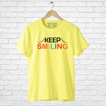 "KEEP SMILING", Boyfriend Women T-shirt - FHMax.com