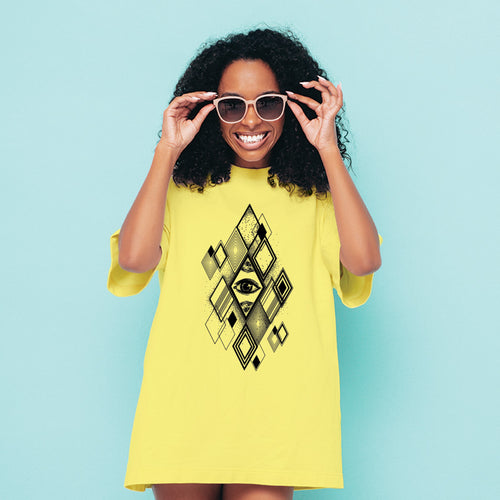 "EYE", Boyfriend Women T-shirt - FHMax.com