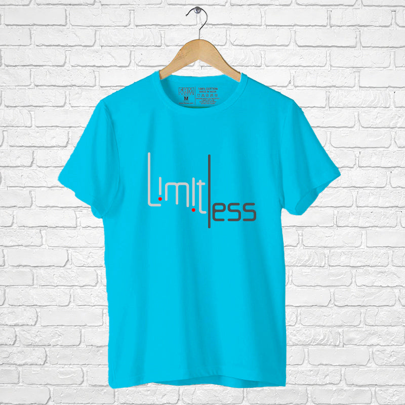 "LIMITLESS", Men's Half Sleeve T-shirt - FHMax.com