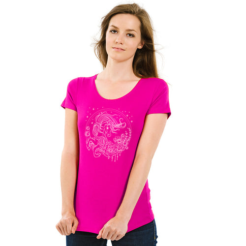 "UNICORN", Women Half Sleeve T-shirt - FHMax.com
