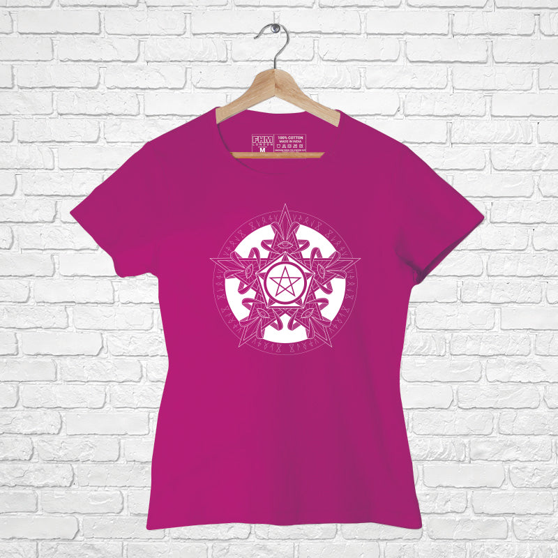 "RISING STAR", Women Half Sleeve T-shirt - FHMax.com