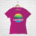 "LAS VEGAS", Women Half Sleeve T-shirt - FHMax.com