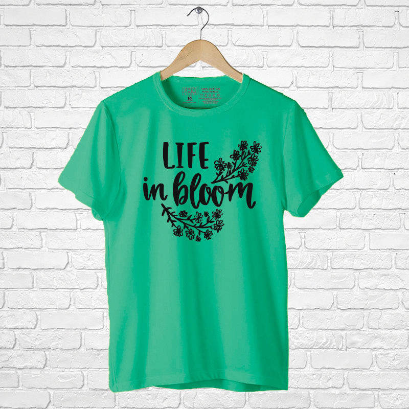 "LIFE IN BLOOM", Boyfriend Women T-shirt - FHMax.com