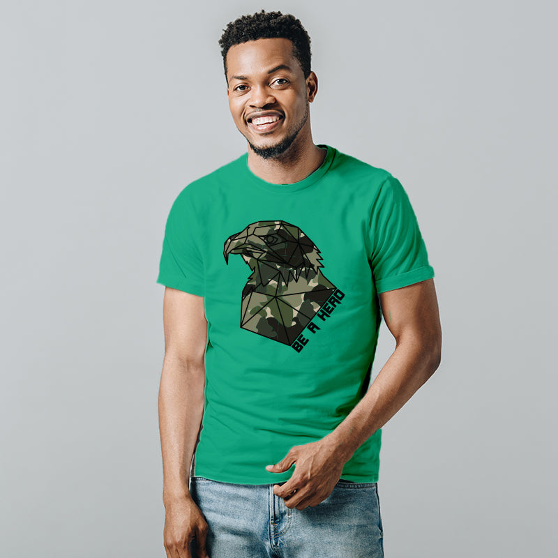 Be A Hero, Men's Half Sleeve T-shirt - FHMax.com