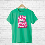 "I AM SEXY AND I KNOW IT", Boyfriend Women T-shirt - FHMax.com