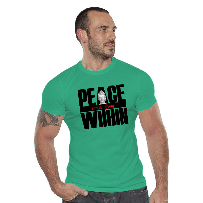 "PEACE", Men's Half Sleeve T-shirt - FHMax.com