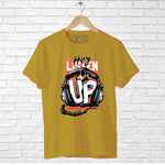"HEY LISTEN UP", Men's Half Sleeve T-shirt - FHMax.com