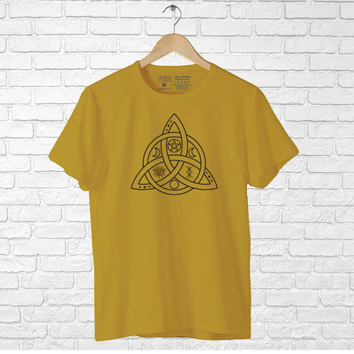 "WITCHCRAFT MAGIC CIRCLE", Men's Half Sleeve T-shirt