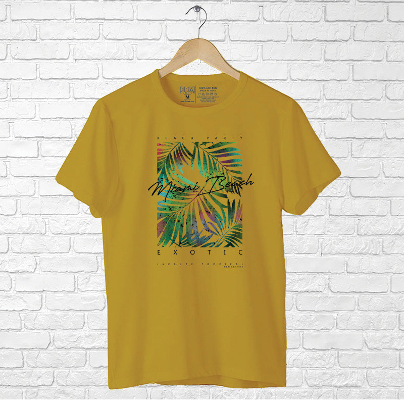 "MIAMI BEACH", Boyfriend Women T-shirt - FHMax.com
