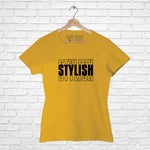 "STYLISH", Women Half Sleeve T-shirt - FHMax.com