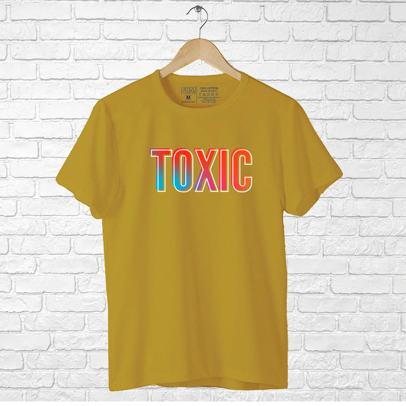 "TOXIC", Men's Half Sleeve T-shirt - FHMax.com