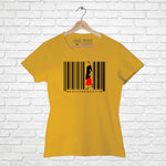 "BAR CODE", Women Half Sleeve T-shirt - FHMax.com