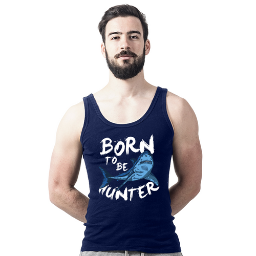 "BORN TO BE HUNTER", Men's vest - FHMax.com