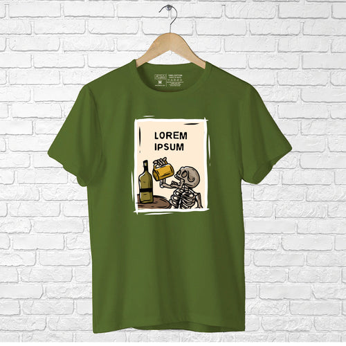 "LOREM IPSUM", Men's Half Sleeve T-shirt - FHMax.com