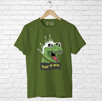 "BORN TO ROCK", Men's Half Sleeve T-shirt - FHMax.com