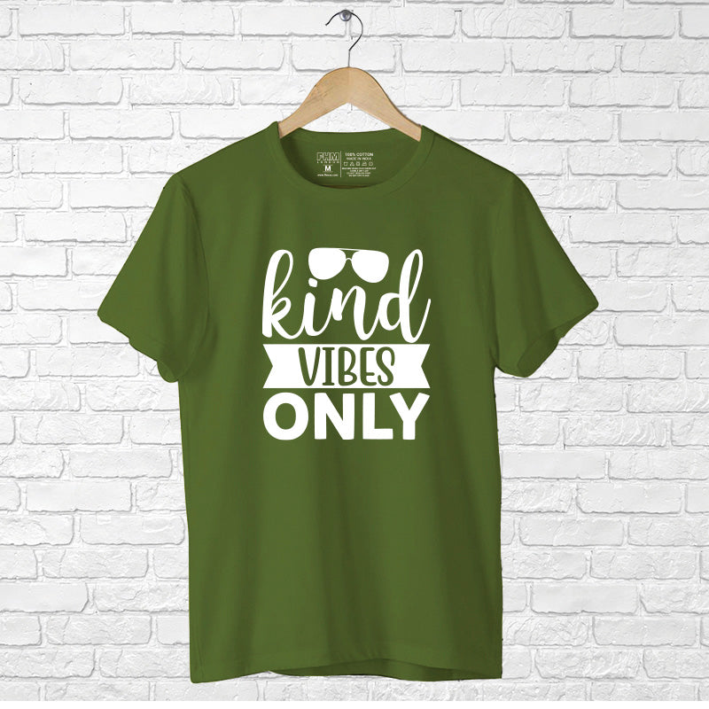 "KIND VIBES ONLY", Boyfriend Women T-shirt - FHMax.com