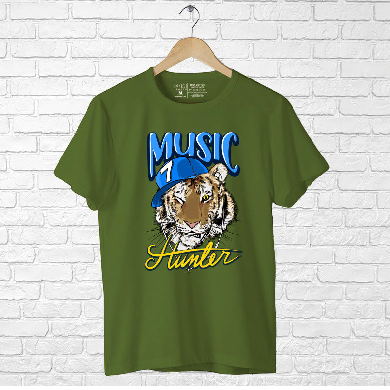 "MUSIC", Men's Half Sleeve T-shirt - FHMax.com