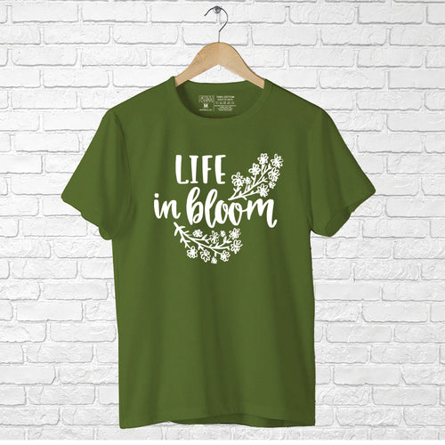 "LIFE IN BLOOM", Boyfriend Women T-shirt - FHMax.com