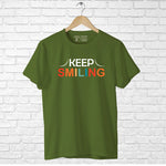 "KEEP SMILING", Boyfriend Women T-shirt - FHMax.com