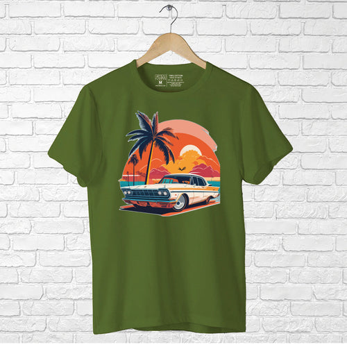 "SUN SET", Men's Half Sleeve T-shirt - FHMax.com