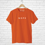 Nope, Men's Half Sleeve T-shirt - FHMax.com