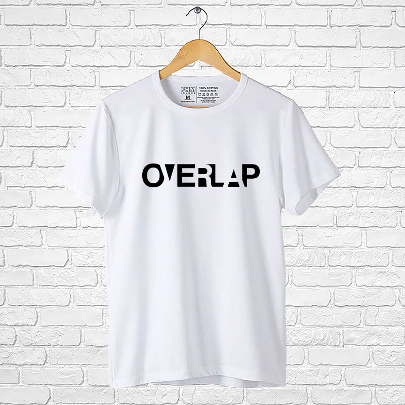 "OVERLAP", Men's Half Sleeve T-shirt - FHMax.com