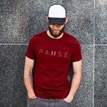 "PAUSE", Men's Half Sleeve T-shirt - FHMax.com