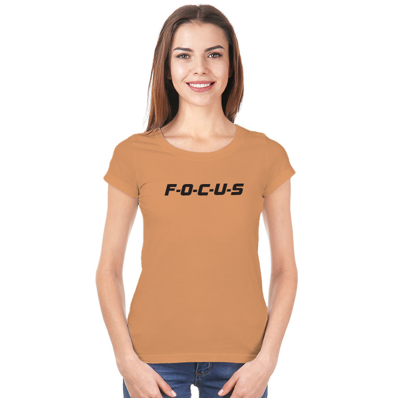 Focus, Women Half Sleeve T-shirt - FHMax.com