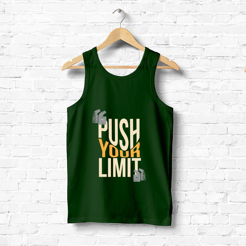 "PUSH YOUR LIMIT", Men's vest - FHMax.com