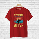 Alive, Men's Half Sleeve T-shirt - FHMax.com