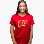 "NEVER QUIT", Boyfriend Women T-shirt - FHMax.com