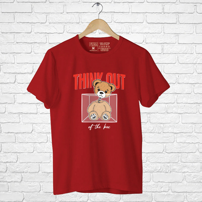 "THINK OUT OF THE BOX", Boyfriend Women T-shirt - FHMax.com