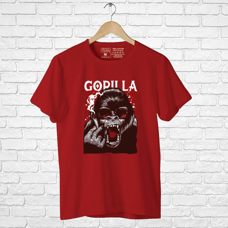 "GORILLA", Men's Half Sleeve T-shirt - FHMax.com