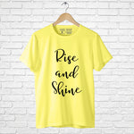 "RISE AND SHINE", Boyfriend Women T-shirt - FHMax.com