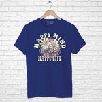 "HAPPY MIND HAPPY LIFE", Boyfriend Women T-shirt - FHMax.com