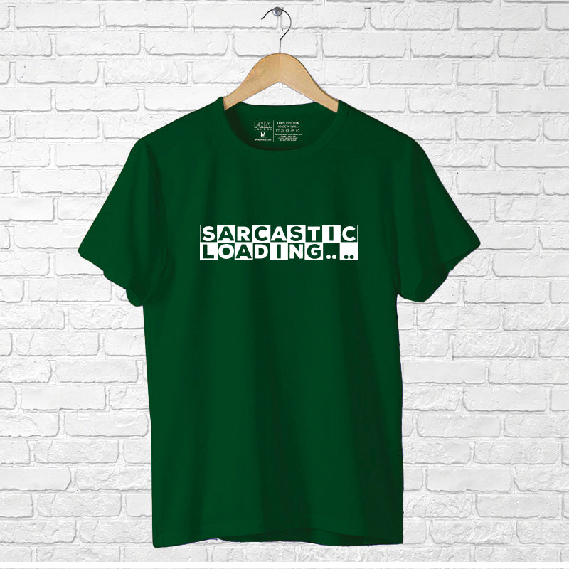 "SARCASTIC LOADING..", Boyfriend Women T-shirt - FHMax.com