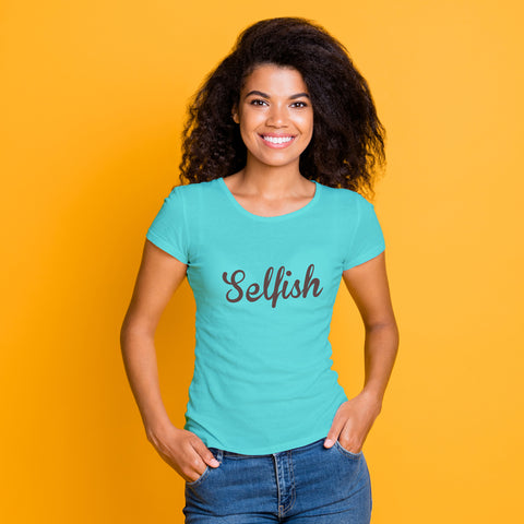 トップス hannah - selfish girl t-shirt INTER FACTORY（インターファクトリー）の「hannah - selfish